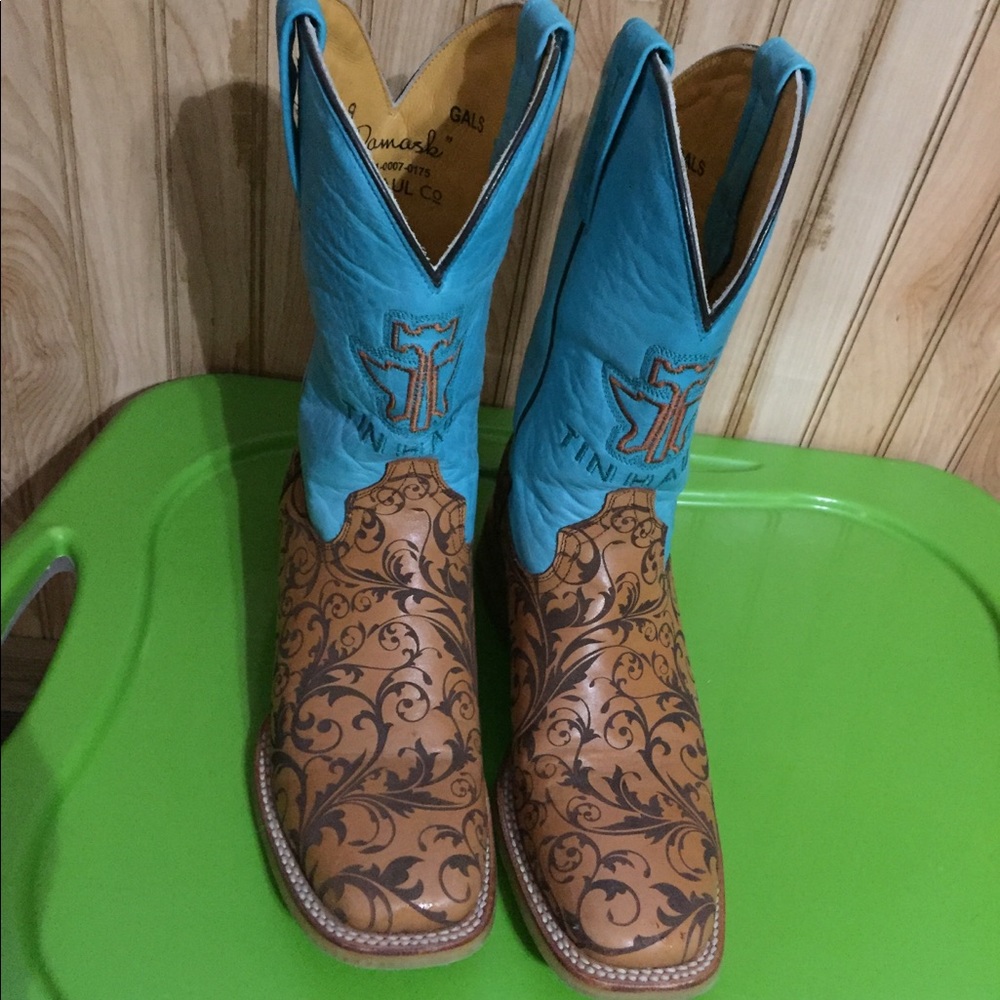 Ladies Tin Haul Western Boots